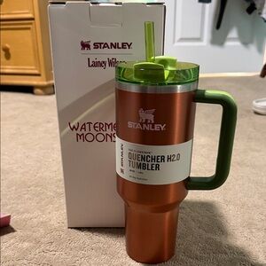 Stanley Quencher H2.0 Tumbler - Copper and Lime